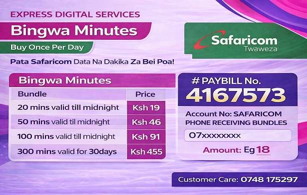 bingwa bundles, affordable safaricom bundles, buy cheap safaricom bundles