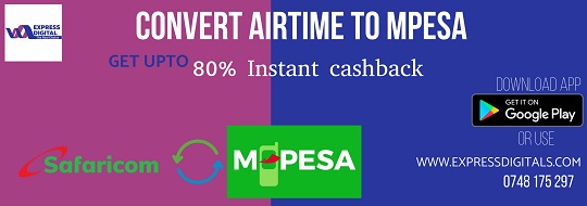 Convert Airtime to Mpesa